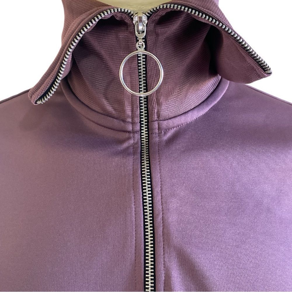 NOAK Lavender Lux Pullover with Zip-Collar